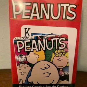 Peanuts - Cast Playing Cards Deck Charlie Brown Snoopy New Sealed
